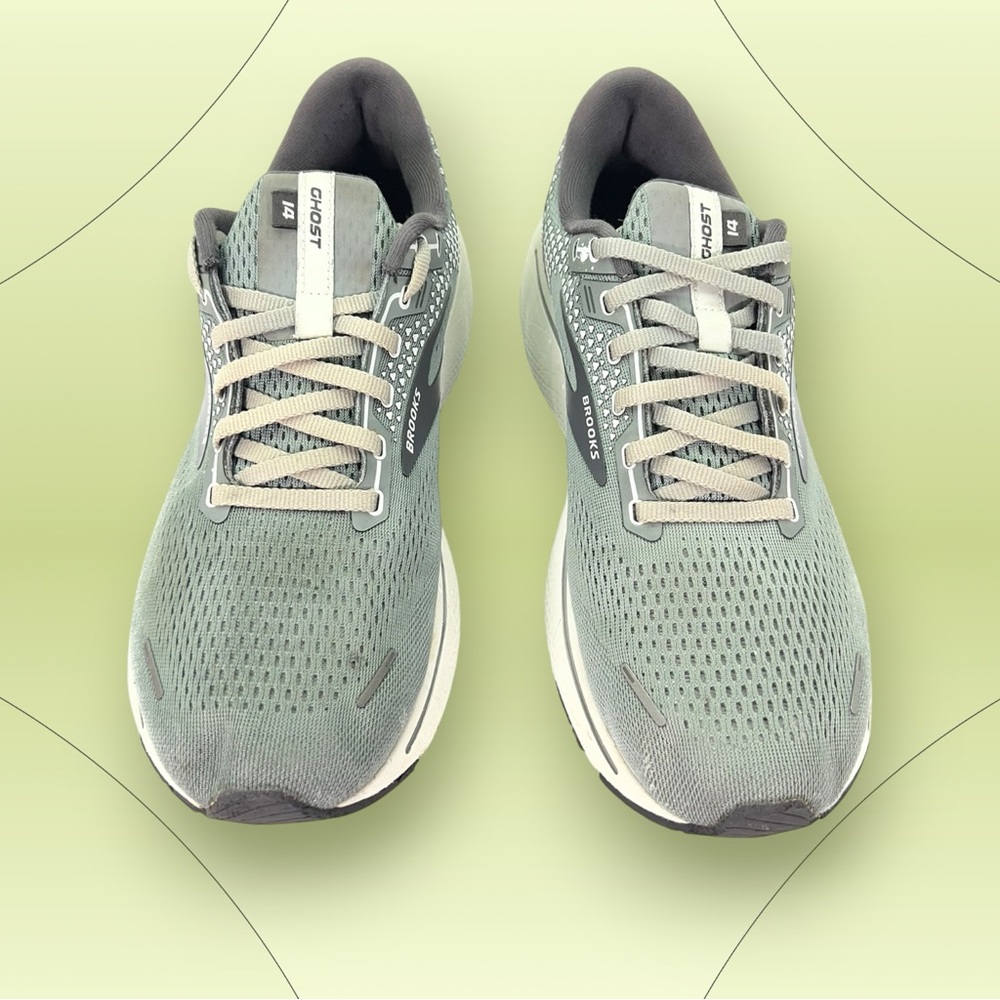 Brooks Ghost 14 Running Shoes Mens Size 11 D Medium Grey Alloy DNA Loft 3D Print - Picture 5 of 16